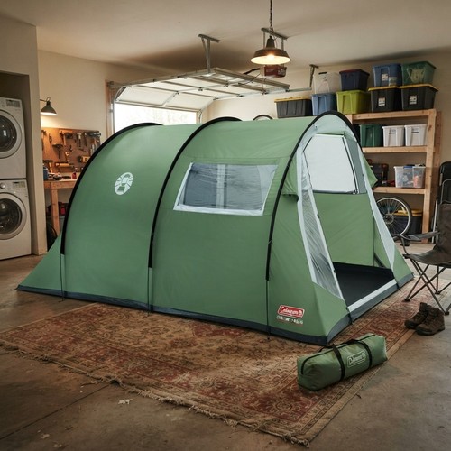 Spacious person camping tent - spacious,