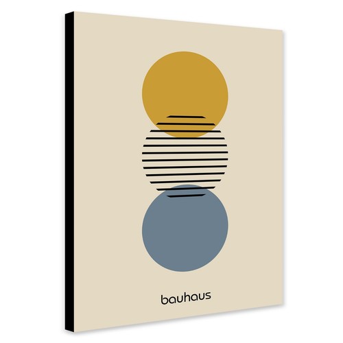 Bauhaus circles wall art - circles,