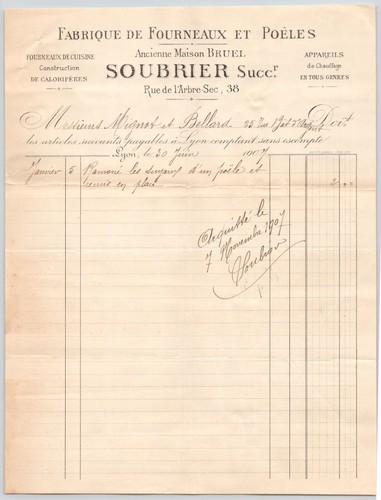 1907 soubrier factory - 1907,