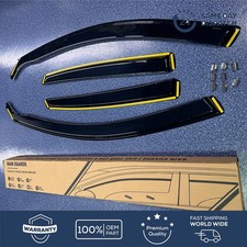 4Pcs Wind Rain Deflectors w/