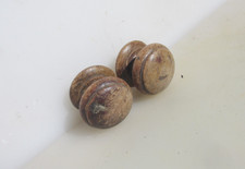 Antique Wooden Dresser Knobs