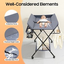 Baby Nursery Table Bath Unit