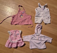Baby Born Dolls Clothes 4 Piece Bundle. In Good Pre-owned Condition