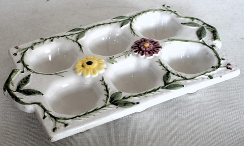 Egg tray painted - egg, and
