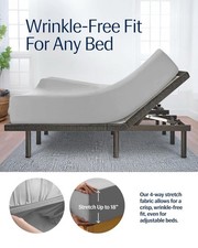 R Evercool 1 Piece Starter Cooling TWIN Fitted Sheet NO PLW COVER 35x72