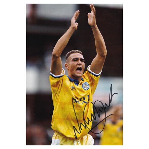 Vinnie jones signed leeds - jones,