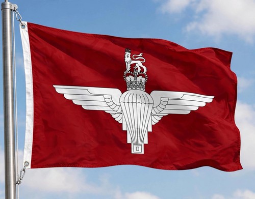 Parachute regiment flag 3x2 - regiment,