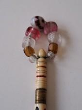 ANTIQUE BONE LACE BOBBIN WITH