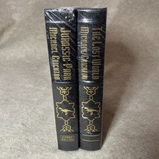 Easton Press Jurassic Park and