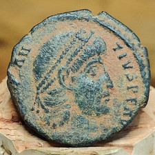 Constantius II Roman coin with