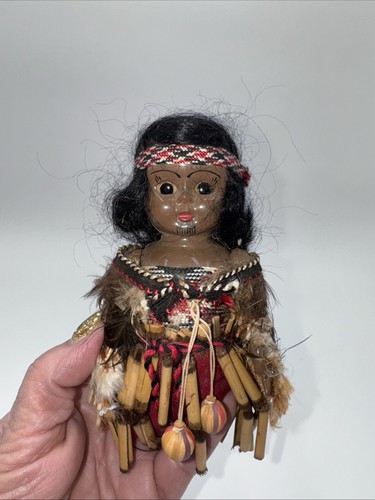 Maori doll with - doll,
