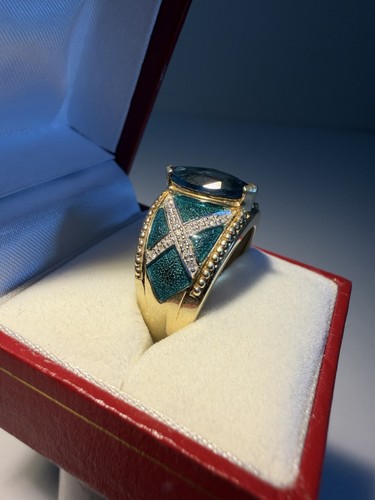 Jcr designer marquise blue - designer,
