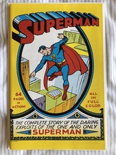 Superman 1 facsimile reprint