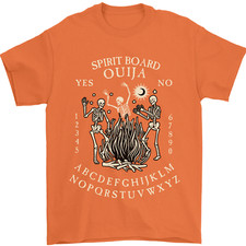 Ouija Spirit Board Halloween Demons Ghosts Mens T-Shirt 100% Cotton