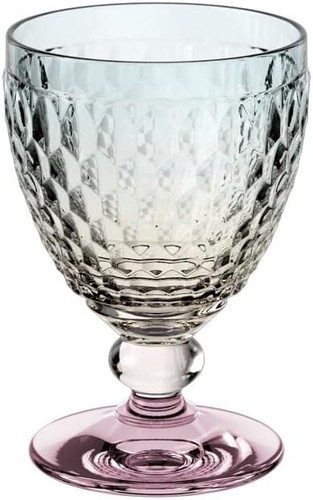 Red wine goblet glass boston - glass,