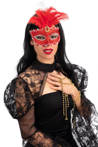 Ladies masquerade mask - ladies,