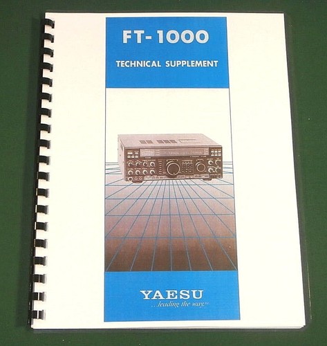 Yaesu 1000 technical - ft-1000,