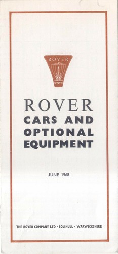 Rover 2000 3500 saloon - rover,