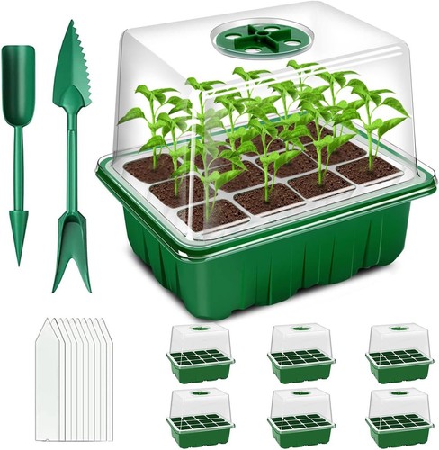 6pcs cells seedling tray - seedling,