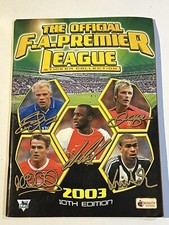 MERLIN’S FA PREMIER LEAGUE 2003 OFFICIAL STICKER COLLECTION BOOK ALBUM