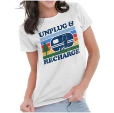 Retro RV Camper Outdoor Unplug
