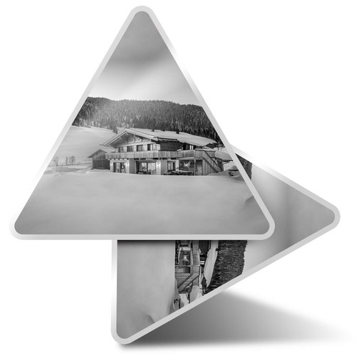 Triangle stickers 10cm - triangle,