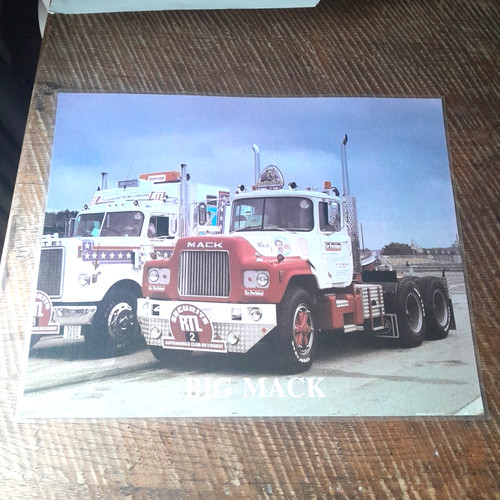 Big mack truck laminated - ,