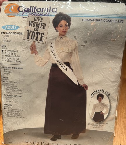 Woman sufferage cosplay - woman,