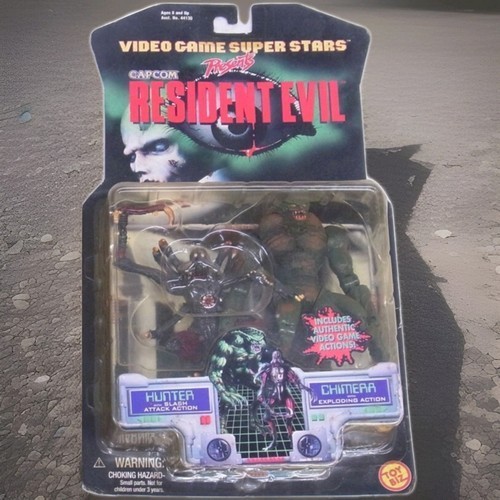 Toybiz 1998 resident evil - toybiz,
