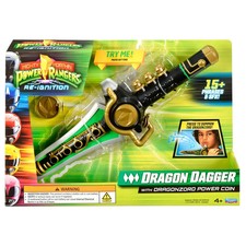 Mighty Morphin Power Rangers Re Ignition Dragon Dagger Set With Sounds & Phrases