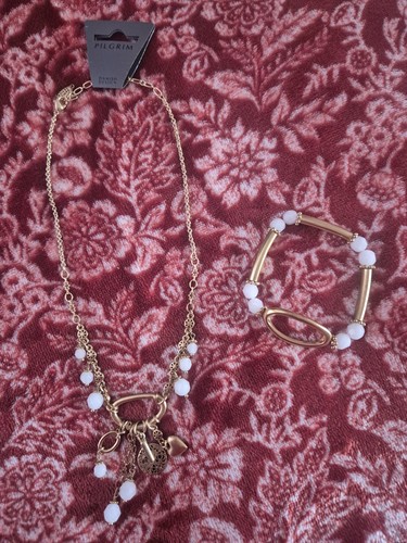Pilgrim necklace and bracelet - ,