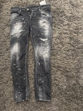 dsqaured jeans dark grey