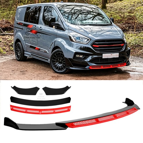 Gloss black front bumper - gloss, lip