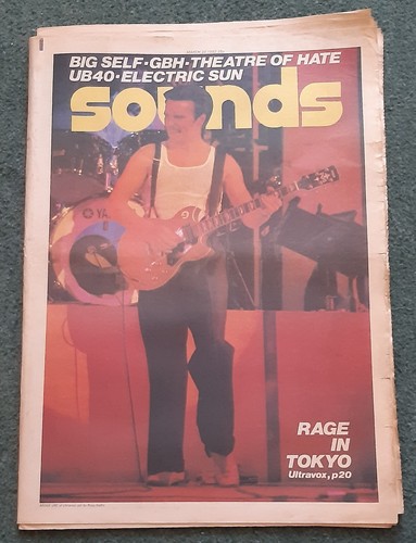 Sounds march 1982 ultravox - sounds,