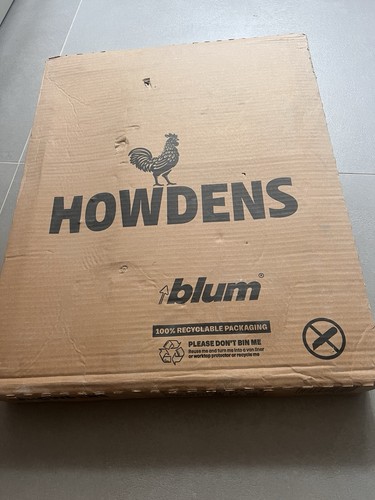 Howdens grey blum hyh7067 - grey,