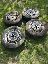 VW Transporter Steel Wheels T5 T6 Volkswagen Camper With Tyres Banding Banded
