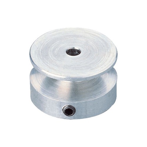Modelcraft aluminium belt - aluminium, v-belt