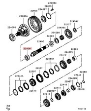 BEARING SHAFT BEARING GEARBOX