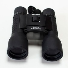 8x35 wide-field binoculars. Bird watching & nature observation. Twist-up eyecups