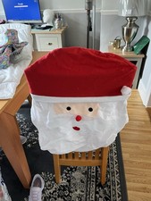 Santa Chair Covers for Christmas Decorations x 10 