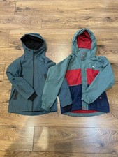 2x Kids Age 9-10 Waterproof Coats, Jackets. Next, Trespass, Winter, Rain Coat