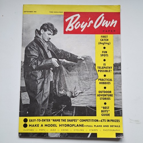 Boys own paper magazine - boys,