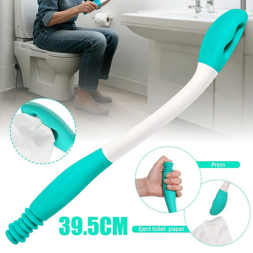 Bottom wiper toilet aid - bottom, long