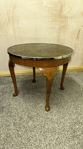 Vintage burr walnut coffee - walnut,