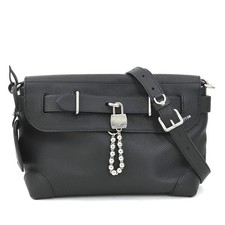 Louis Vuitton Shoulder Bag Stimer Crossbody Leather Black Sier M11607 e60772a r7