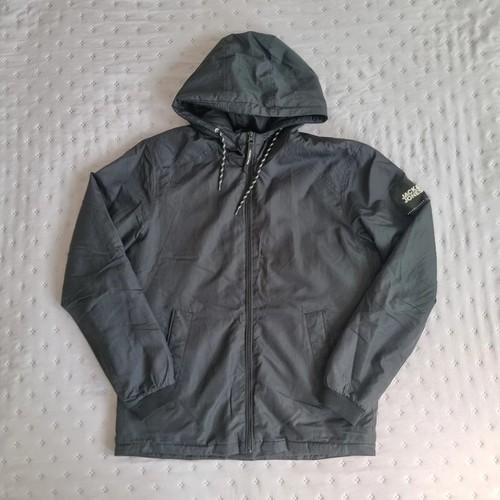 Jack jones black hooded - jack,