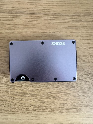 Aluminium ridge wallet - ridge,