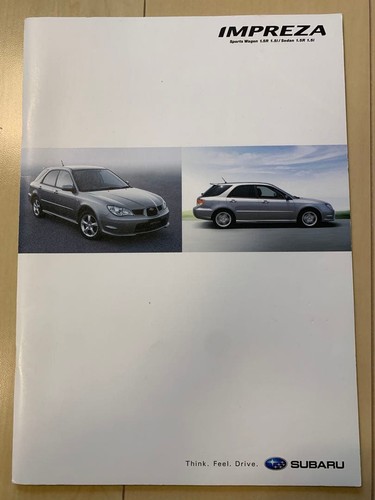 Subaru impreza catalog gd - subaru,