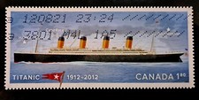 Titanic Canada Stamp Titanic