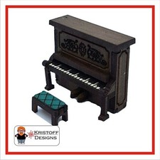 28mm MDF Piano painted